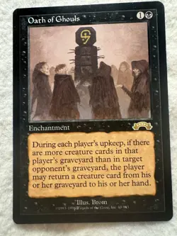 MTG - Oath of Ghouls - Never Played! - Exodus #69 - NM+ - Rare - EN - Regular - Image 1