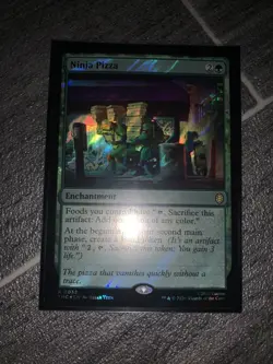 Ninja Pizza Surge Foil MTG TMNT - Image 1