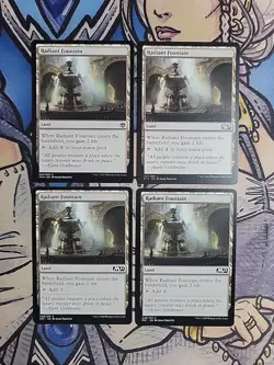 4x Radiant Fountain - NM/LP Mixed Sets M21 M15 IMA MTG Magic - Image 1