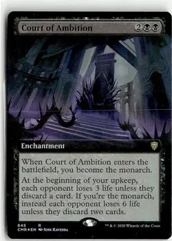 2020 Commander Legends Court of Ambition Foil Draft_Innovation/Rare #645 - Image 1