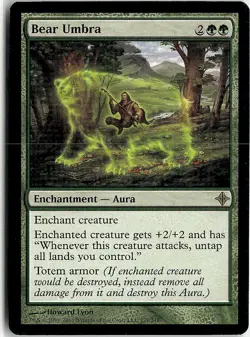 2010 Rise of the Eldrazi Bear Umbra Expansion/Rare #177 - Image 1