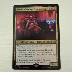 MTG Judith, Carnage Connoisseur - Murders at Karlov Manor Regular - Image 1