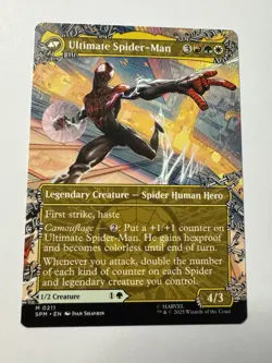 Miles Morales (0211) (Borderless) ✅ Spiderman ✅ Magic (mtg) - Image 2