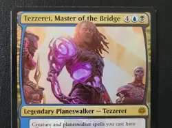 Tezzeret Master of the Bridge Foil Buy-a-Box Promo WAR 275/264 MTG LP/NM - Image 3