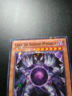 Yugioh Caius the Shadow Monarch BP01-EN018 1st Edition Starfoil NM - Image 4