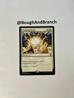 Damning Verdict Commander: Streets of New Capenna Regular - Image 1