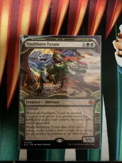 MTG - Vaultborn Tyrant (Showcase) #0050 - OTJ: BIG - Near Mint (NM) - Image 5