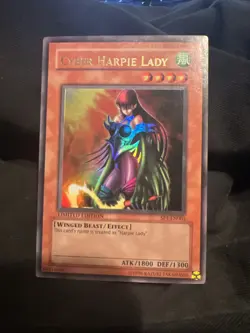 Cyber Harpy Lady, Limited Edition Ultra Rare YuGiOh - Image 4