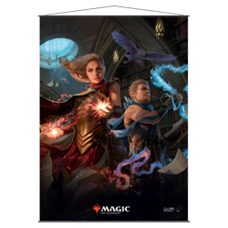 Strixhaven Will and Rowan Wall Scroll Decoration for Magic: The Gathering - Image 1