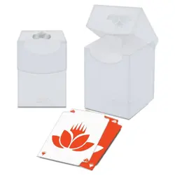 Mana Series 8 Clear deck box with 26 custom dividers 2024 ULTRA PRO for MTG - Image 1