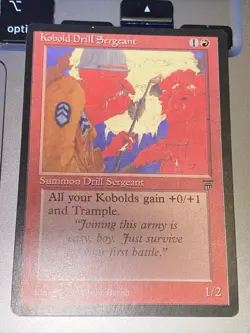 Kobold Drill Sergeant X1 Mtg English Legends Nm - Image 1