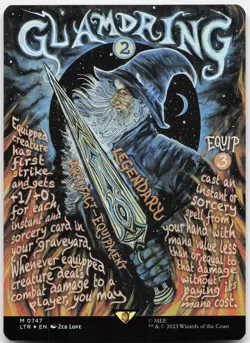 Glamdring (Borderless Poster) M Universes Beyond: The Lord of the Rings: Tales o - Image 1