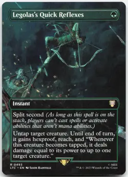 Legolas's Quick Reflexes (Borderless) R Commander: The Lord of the Rings: Tales - Image 1