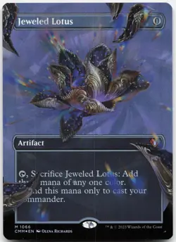 Jeweled Lotus (Textured Foil) M Commander Masters 1066 NM - Image 1