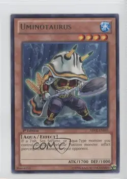 R - Uminotaurus 1st Ed. YuGiOh Abyss ising #ABYR-EN095 - Image 1