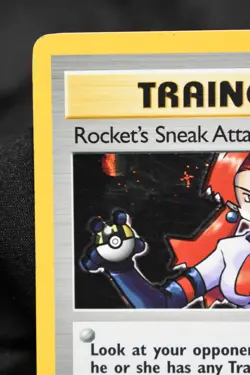 Rocket's Sneak Attack 16/82 LP Team Rocket Holo Pokemon TCG Unlimited - Image 2