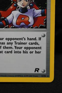 Rocket's Sneak Attack 16/82 LP Team Rocket Holo Pokemon TCG Unlimited - Image 4