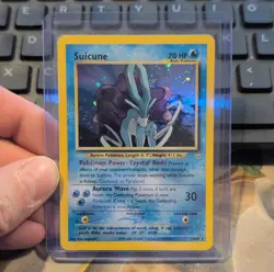Suicune Neo Revelation 14/64 Holo Rare Pokemon 70 HP 30 Attack English - Image 1