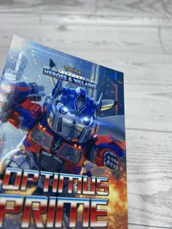Pikachu as Optimus Prime Textured Foil Heroes & Villains non-Pokemon fan art - Image 4