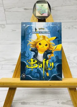 Pikachu as Buffy Rare Textured Foil Heroes & Villains (non- Pokemon fan art) - Image 1