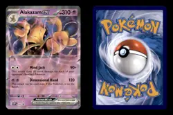 Alakazam ex 050 Holo P Scarlet & Violet Promo Pokemon NO STAR ERROR - Image 3