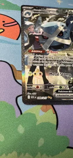 Pokemon TCG Ascended Heroes Steven’s Metagross EX 289/217 SIR PSA 10 Contender - Image 5
