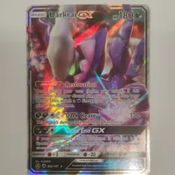 Pokemon TCG Darkrai GX Burning Shadows 88/147 Holo Ultra Rare - Image 1