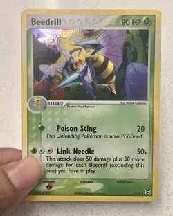 Beedrill 1/112 Holo Rare Holofoil FireRed & LeafGreen 2004 Pokemon English NM - Image 3