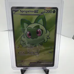 Pokemon Sprigatito ex 251/217 Scarlet & Violet Ultra Rare Holo Basic Grass 200 … - Image 1