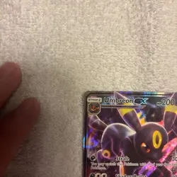 2017 Umbreon GX (80/149) Sun & Moon Holo Rare [MP - LP+] Pokemon TCG - Image 2