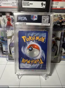 Charizard 1st Edition Holo 1999 Pokemon PSA 9 & 7.5 - Image 2