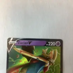 #016/025 Zacian V Holo Rare - Pokemon TCG Celebrations 25th Anniversary 2021 NM - Image 5