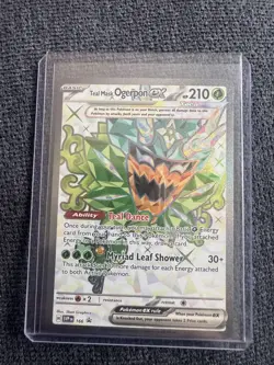 Teal Mask Ogerpon Ex Holo Scarlet & Violet Promo 166 Pokemon TCG - Image 1