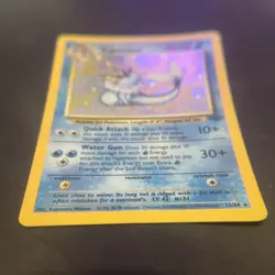1999 Pokemon Jungle Vaporeon 12/64 Holo Rare Unlimited Eeveelution - Image 3