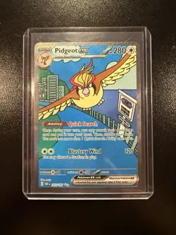Pokemon Pidgeot ex - 225/197 - SV03: Obsidian Flames (OBF) NM Condition - Image 1