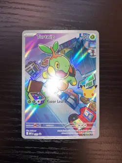 Turtwig 040 First Partner Illustration Collection Promo Pokemon English NM MEP - Image 2
