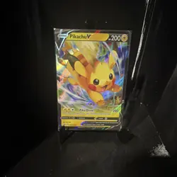 Pokemon Pikachu V SWSH285 Sword & Shield Promo Basic Holo 200 HP - Image 1