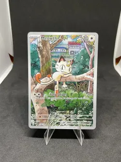 Meowth 106/094 Me02: Phantasmal Flames Holo Pokemon - Image 1