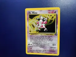 1999 Pokemon Mr. Mime 6/64 HOLO NM/MT Condition - Image 1