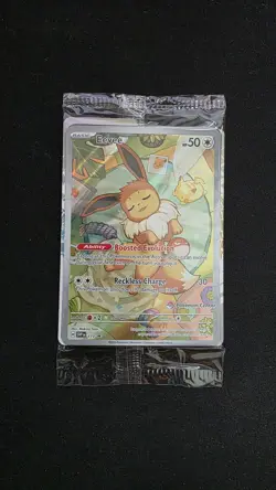 Eevee 173 Pokemon Center Stamped SEALED Prismatic Evolutions Promo - Image 1