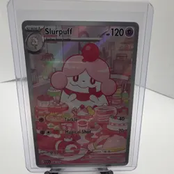 Pokemon Slurpuff 236/217 Scarlet & Violet Holo Stage 1 120 HP 40 70 Attack - Image 1
