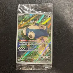 1x Pokemon TCG Snorlax SVP051 Scarlet & Violet 151 ETB Full Art Promo SEALED - Image 1