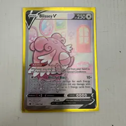 Blissey V (Alternate Full Art) 183/198, Chilling Reign, Ultra Rare, Pokemon TCG - Image 1