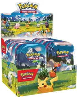 Pokemon Ascended Heroes Mini Tins [x10-Tin] Display In Hand - Image 1