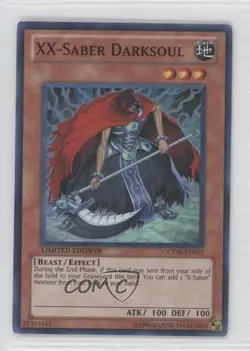 XX-Saber Darksoul YuGiOh Series 8 Collectors Tins Limited Edition Promo - Image 1