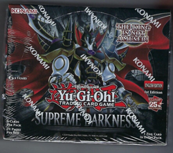 Yugioh Supreme Darkness Booster Box 1st Edition Factory Sealed - Image 1