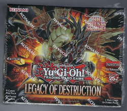 Yugioh Legacy of Destruction Booster Box 1st Edition Factory Sealed - Image 1
