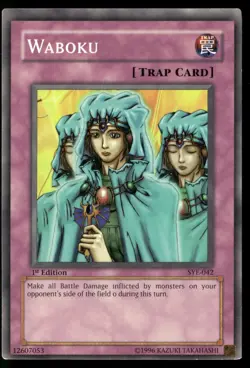 Waboku SYE-042 Starter Deck: Yugi Evolution Yu-Gi-Oh 1st Edition HP - Image 1