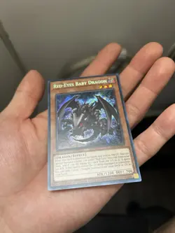 Yugioh Red-Eyed Baby Dragon LDS1-EN010 Secret Rare NM/M - Image 4