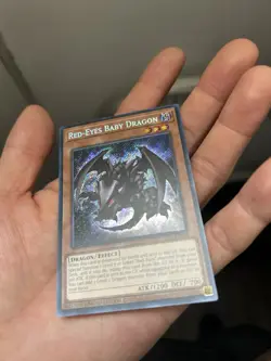 Yugioh Red-Eyed Baby Dragon LDS1-EN010 Secret Rare NM/M - Image 5